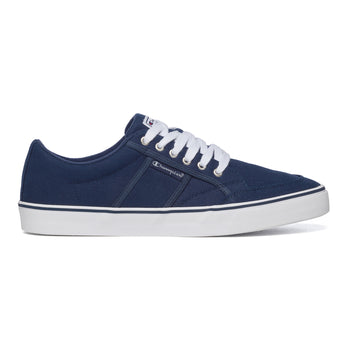 Sneakers blu in canvas con logo laterale Champion Placard, Brand, SKU s321500003, Immagine 0